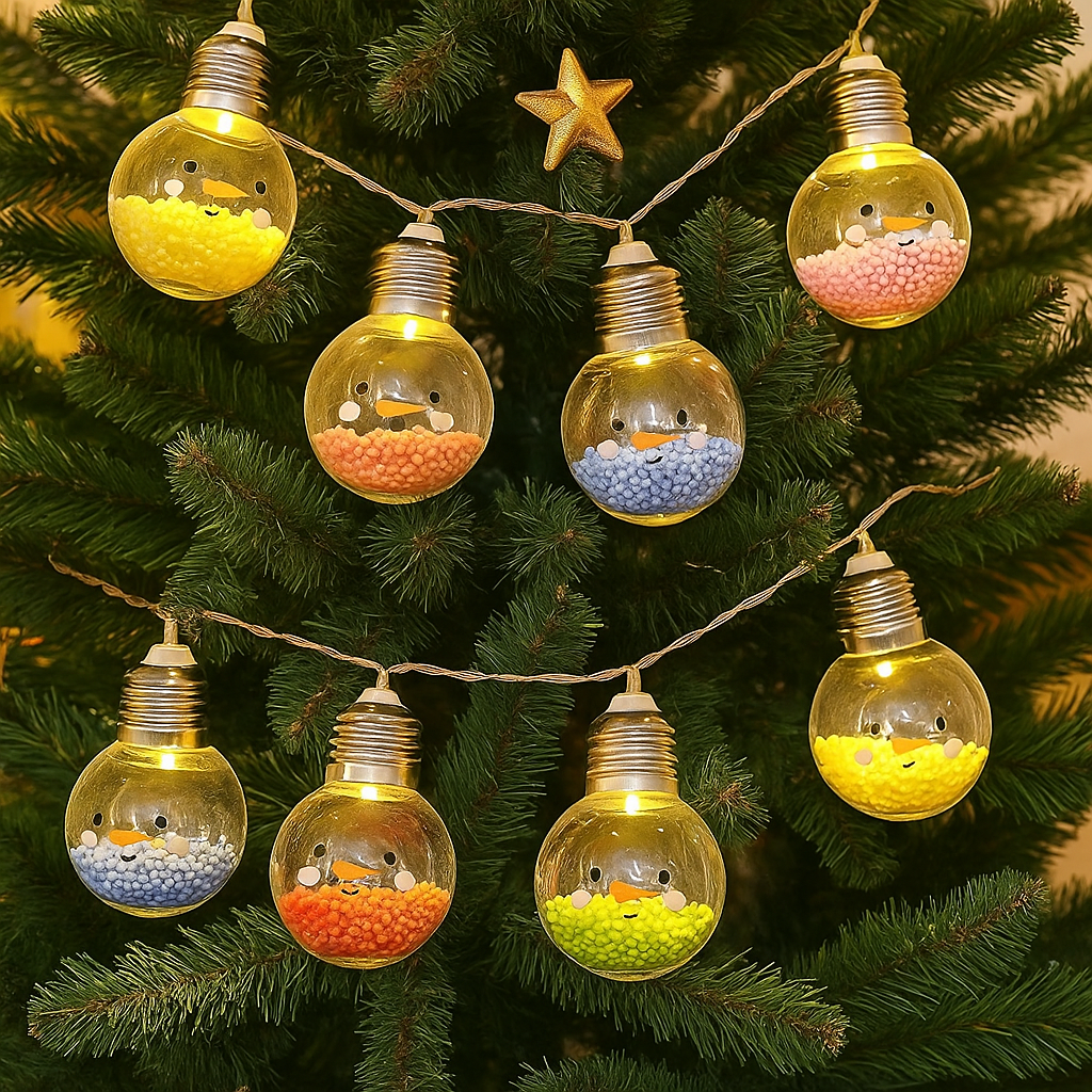 CozyGlow Bulb Lights - Bring Joy and Color to Your Christmas Tree