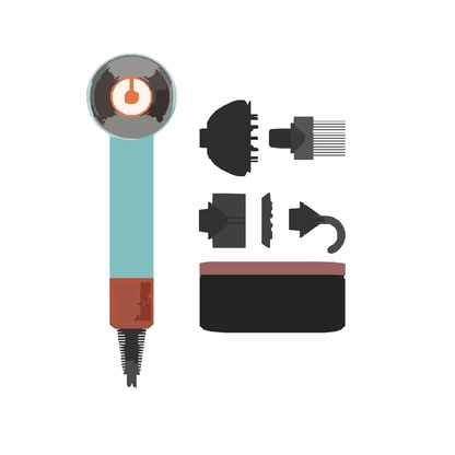 Smart Sensor Airflow Hair Dryer | For Curly and Coily