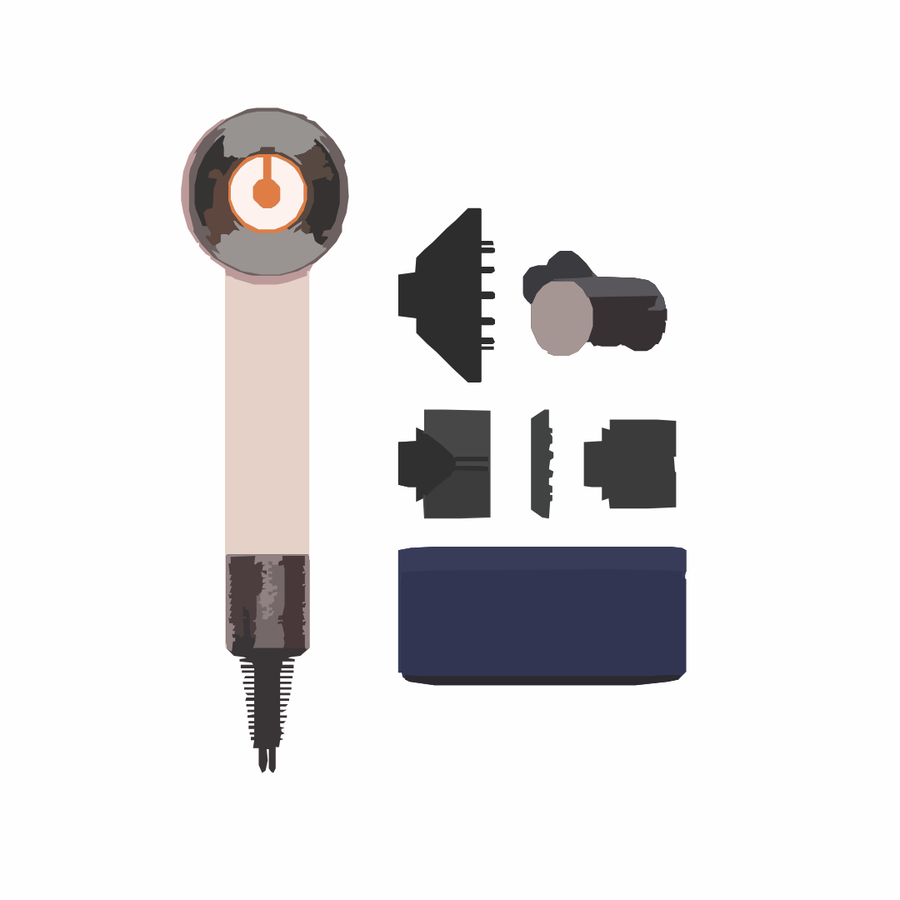 Smart Airflow Hair Dryer | For Straight And Wavy