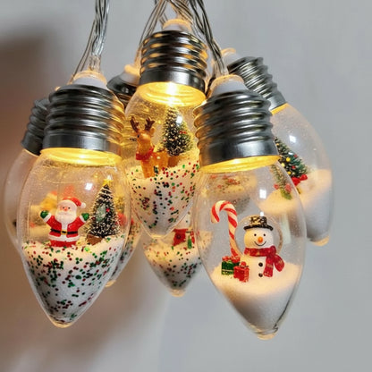 MerryGlow Christmas Bulb String Lights - Capture the Spirit of the Season