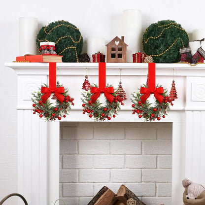 Elegant Christmas Wreath - Timeless Festive Charm for Your Home