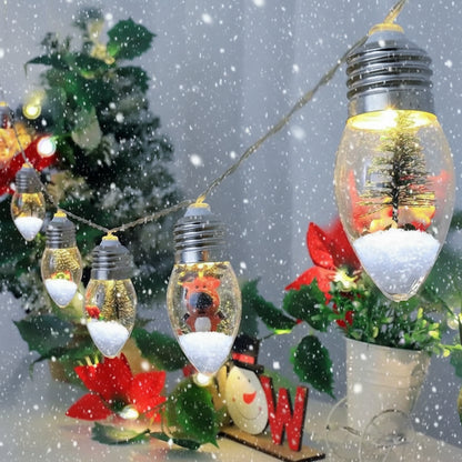 MerryGlow Christmas Bulb String Lights - Capture the Spirit of the Season
