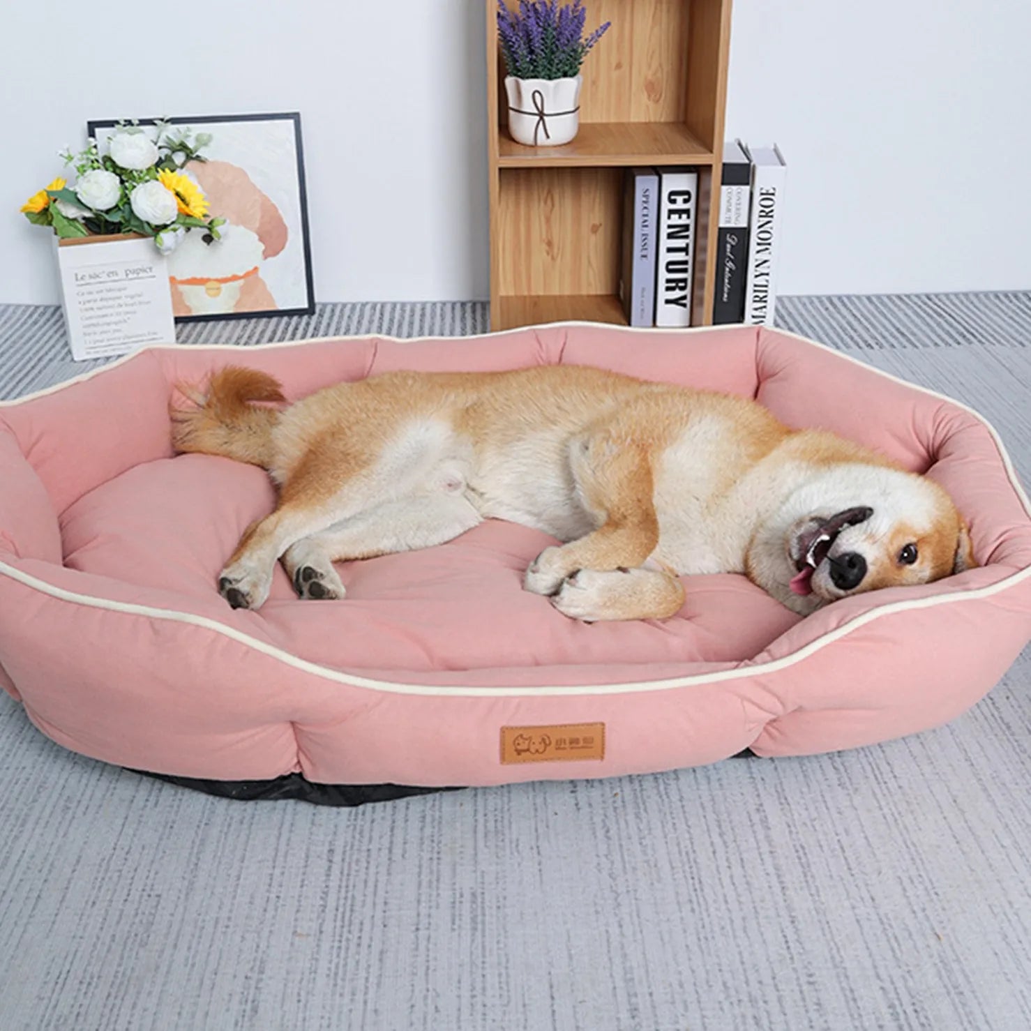 Dog mat bed