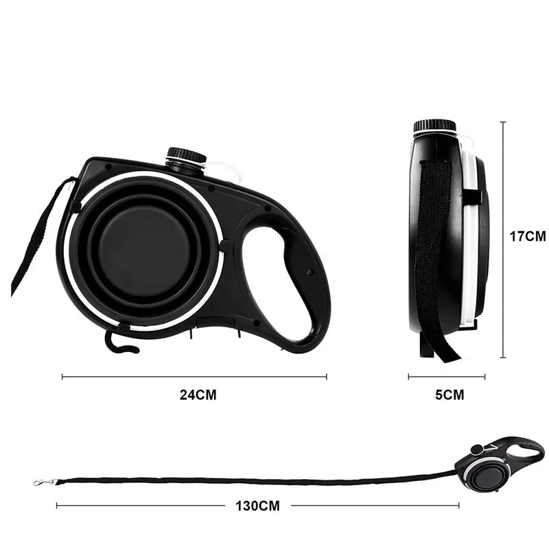 Dog leash 3 in 1