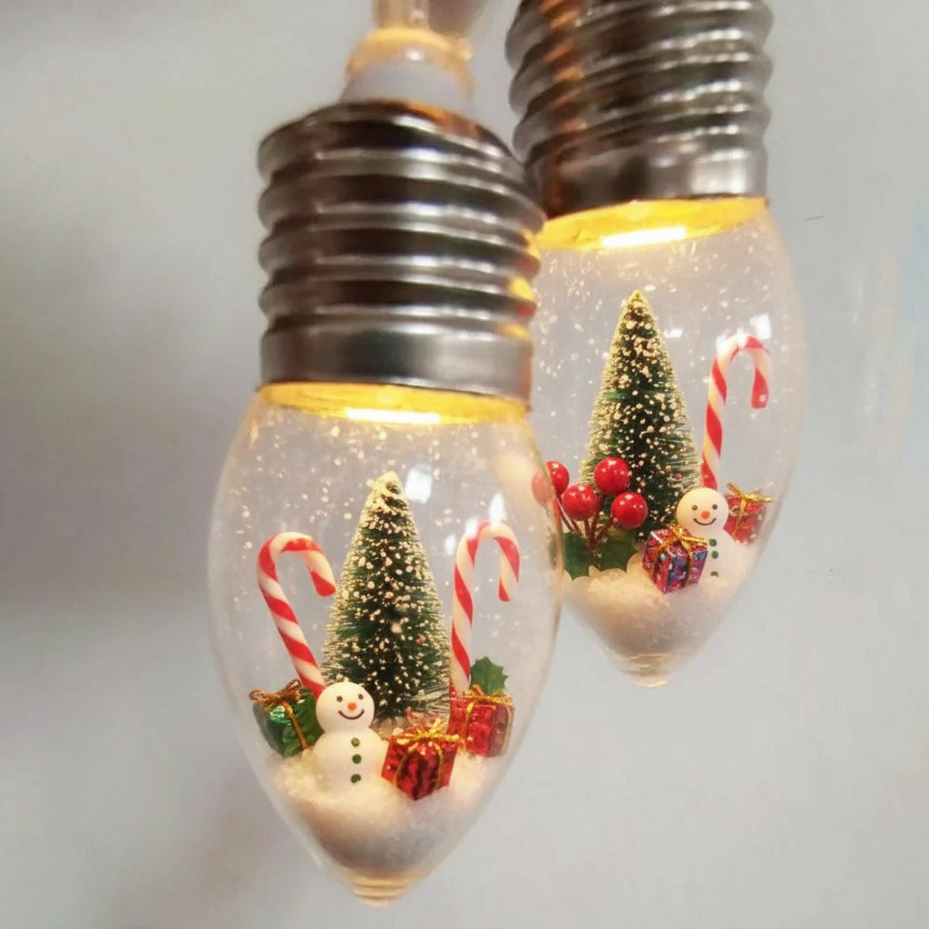 MerryGlow Christmas Bulb String Lights - Capture the Spirit of the Season