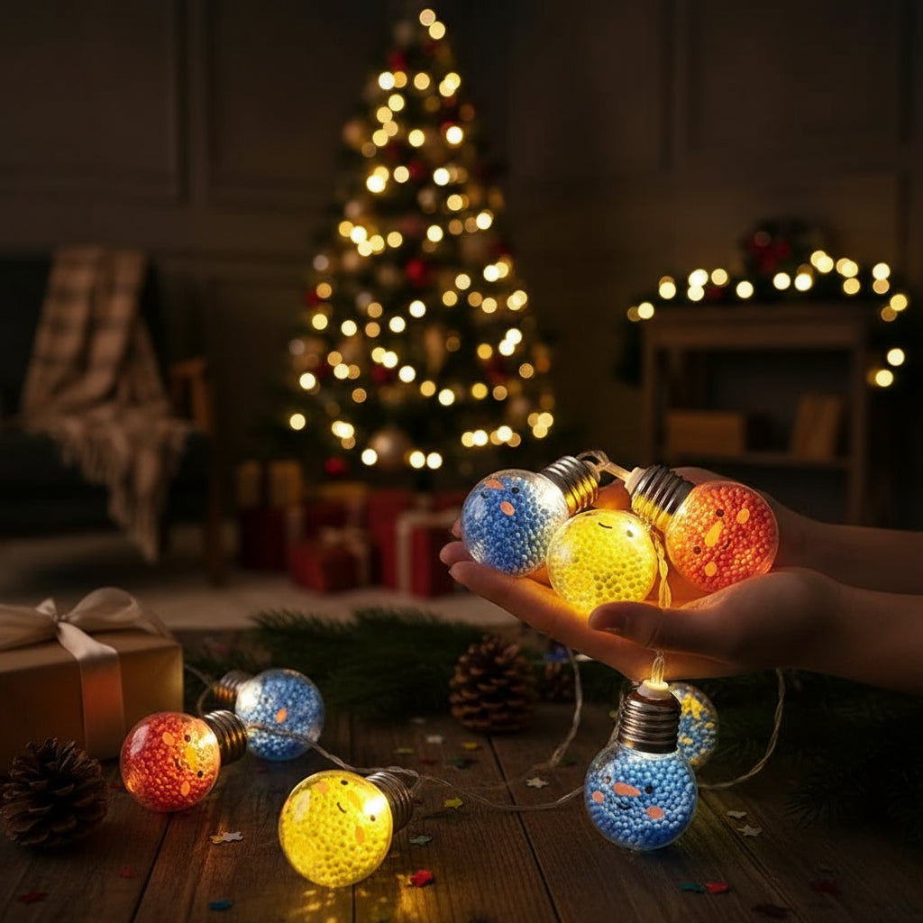 CozyGlow Bulb Lights - Bring Joy and Color to Your Christmas Tree