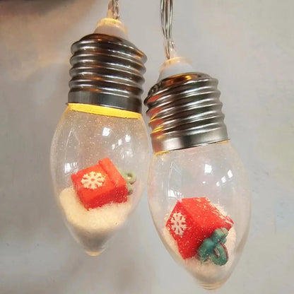 MerryGlow Christmas Bulb String Lights - Capture the Spirit of the Season