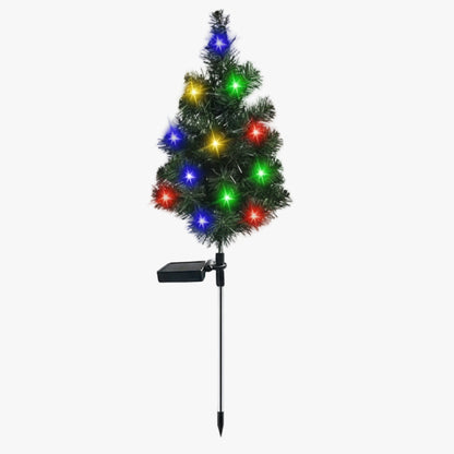 Solar Christmas Tree – Magical Cord-Free Holiday Lighting for Your Home & Garden