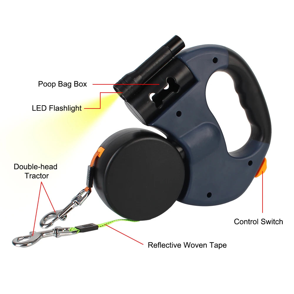 Double dog leash – 360°